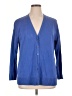 Talbots Solid Blue Cardigan Size XL Petite - photo 1