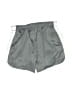 Justice Active 100% Polyester Chevron-herringbone Silver Athletic Shorts Size 7 - photo 2