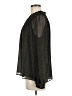 Ann Taylor LOFT 100% Polyester Black Long Sleeve Blouse Size M - photo 5