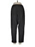 Lands' End Solid Gray Track Pants Size L (petite) - photo 2