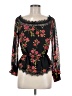 NBD 100% Polyester Black 3/4 Sleeve Blouse Size S - photo 1