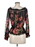 NBD 100% Polyester Black 3/4 Sleeve Blouse Size S - photo 2