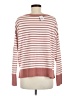 Ann Taylor Stripes Pink Pullover Sweater Size M - photo 2