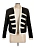ELOQUII 100% Polyester Color Block Black Jacket Size 14 - photo 1