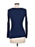J. McLaughlin Blue Long Sleeve Top Size S - photo 2