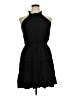 Merokeety Solid Black Cocktail Dress Size XL - photo 1