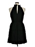 Merokeety Solid Black Cocktail Dress Size XL - photo 2
