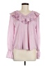 Ann Taylor Pink Long Sleeve Blouse Size M - photo 1