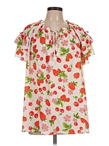 Unbranded Short Sleeve Blouse (view 1)