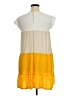 Unbranded Color Block Yellow Casual Dress Size XL - photo 2