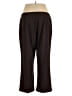 DressBarn Solid Brown Active Pants Size 18W - photo 2