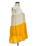 Unbranded Color Block Yellow Casual Dress Size XL - photo 4