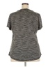 Xersion Metallic Gray Active T-Shirt Size XXL - photo 2