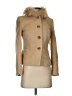 Ann Taylor Tan Wool Coat Size 0 Petite - photo 1