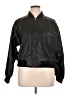 Lucky Brand 100% Leather Black Track Jacket Size XL - photo 1