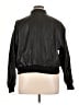 Lucky Brand 100% Leather Black Track Jacket Size XL - photo 2
