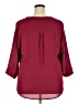 Torrid 100% Polyester Burgundy 3/4 Sleeve T-Shirt Size 2X Plus (2) - photo 2