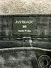 Just Black Black Denim Shorts Size 30 waist - photo 3