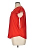 Calvin Klein 100% Polyester Red Short Sleeve Blouse Size XL - photo 5