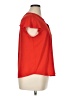 Calvin Klein 100% Polyester Red Short Sleeve Blouse Size XL - photo 4