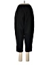 Cathy Daniels Solid Black Track Pants Size L - photo 2