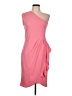 Lyaner Solid Pink Cocktail Dress Size L - photo 1