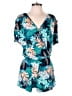 Market and Spruce Tropical Teal Romper Size S - photo 1