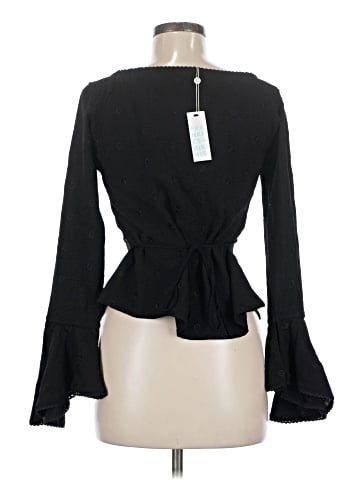Frankies Bikinis Long Sleeve Blouse (view 2)