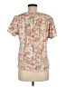 L.L.Bean 100% Cotton Tan Short Sleeve Blouse Size M - photo 2