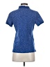 Lands' End Polka Dots Blue Short Sleeve Blouse Size S - photo 2