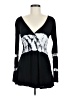 Venus 100% Viscose Black Kimono Size M - photo 1
