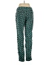 MICHAEL Michael Kors 100% Polyester Print Teal Casual Pants Size 2 - photo 2