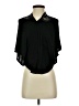 XXI Black Short Sleeve Blouse Size S - photo 1