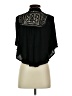 XXI Black Short Sleeve Blouse Size S - photo 2