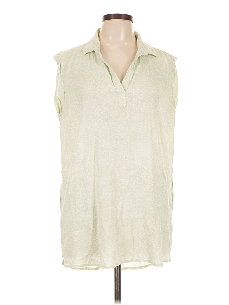 Pre-owned Prana Sleeveless T-shirt In Ivory