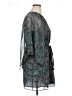 Halston Heritage 100% Polyester Teal Kimono Size XL - photo 4
