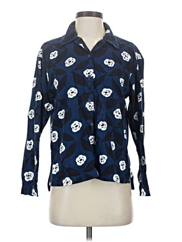 Marimekko for Uniqlo 3/4 Sleeve Blouse (view 1)
