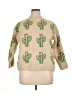 Unbranded Print Tan Pullover Sweater Size 0X (estimated) - photo 1