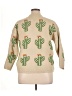 Unbranded Print Tan Pullover Sweater Size 0X (estimated) - photo 2