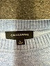 Calligraphie Blue Pullover Sweater Size L - photo 7