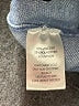 Calligraphie Blue Pullover Sweater Size L - photo 8
