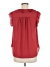 Ann Taylor 100% Polyester Red Sleeveless Blouse Size M - photo 2