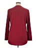 Anne Klein Burgundy Long Sleeve Blouse Size 1X - photo 2