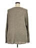 Jodifl Gray Tan Long Sleeve Top Size 1X - photo 2