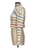 Lush Color Block Ivory Turtleneck Sweater Size L - photo 5