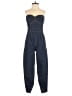 Express Blue Jumpsuit Size 0 - photo 1