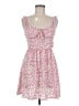 Cider 100% Polyester Floral Pink Casual Dress Size M - photo 1