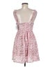 Cider 100% Polyester Floral Pink Casual Dress Size M - photo 2