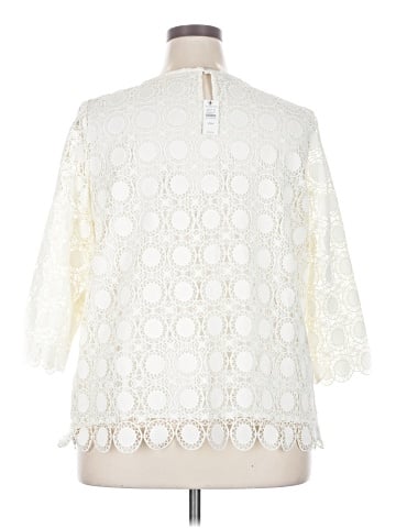 Talbots 3/4 Sleeve Blouse (view 2)
