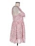 Cider 100% Polyester Floral Pink Casual Dress Size M - photo 4